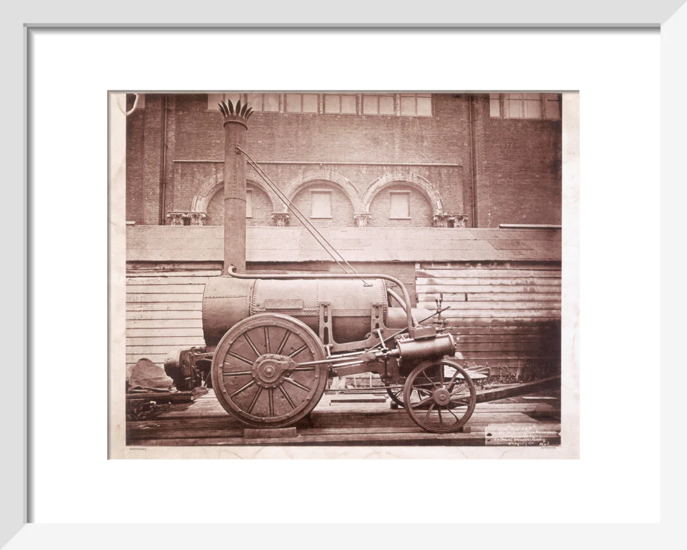 Remains of Stephenson's 'Rocket', 1876. - Image 37