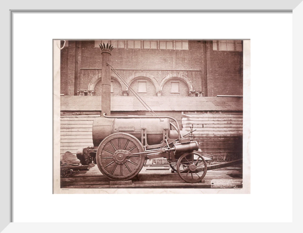 Remains of Stephenson's 'Rocket', 1876. - Image 42