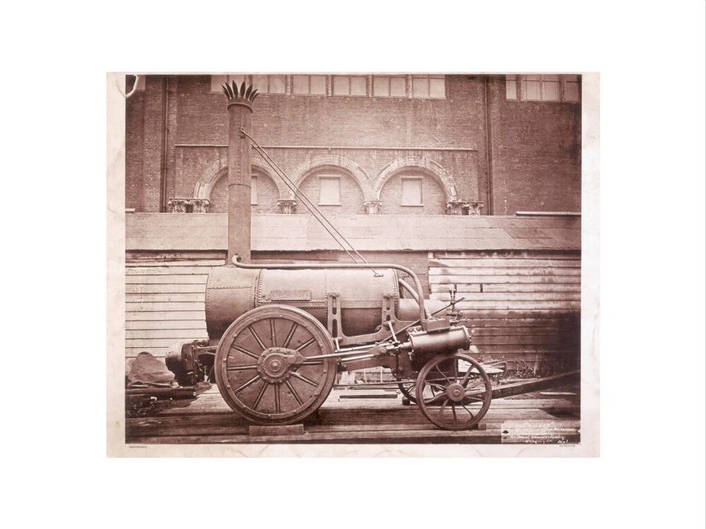 Remains of Stephenson's 'Rocket', 1876. - Image 45