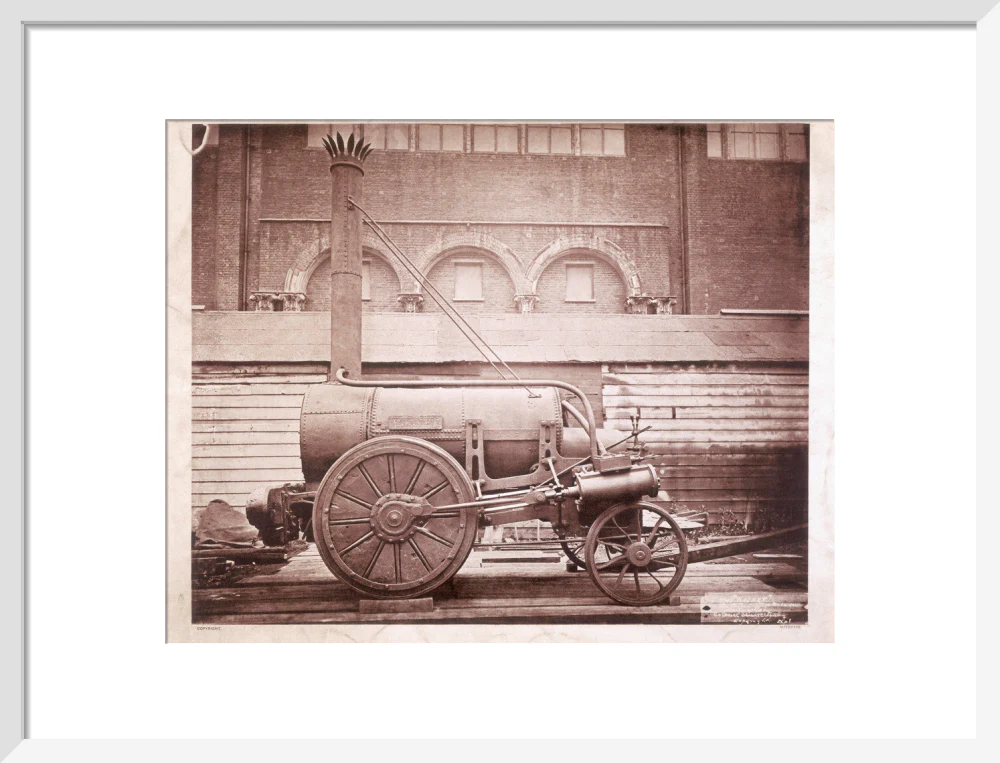 Remains of Stephenson's 'Rocket', 1876. - Image 47