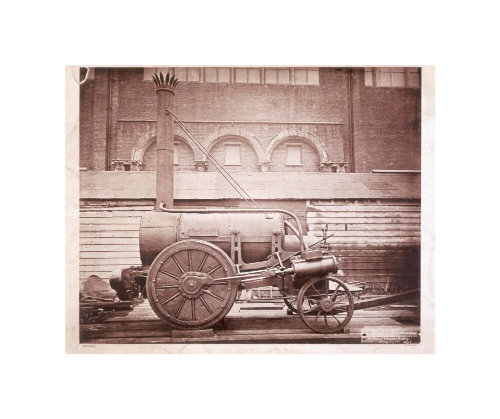 Remains of Stephenson's 'Rocket', 1876. - Image 60