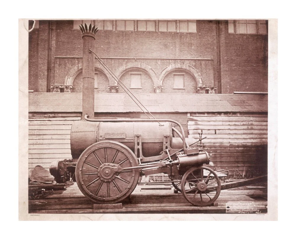 Remains of Stephenson's 'Rocket', 1876. - Image 63