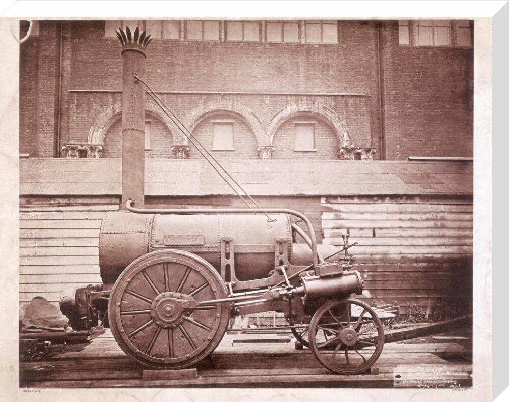 Remains of Stephenson's 'Rocket', 1876. - Image 66