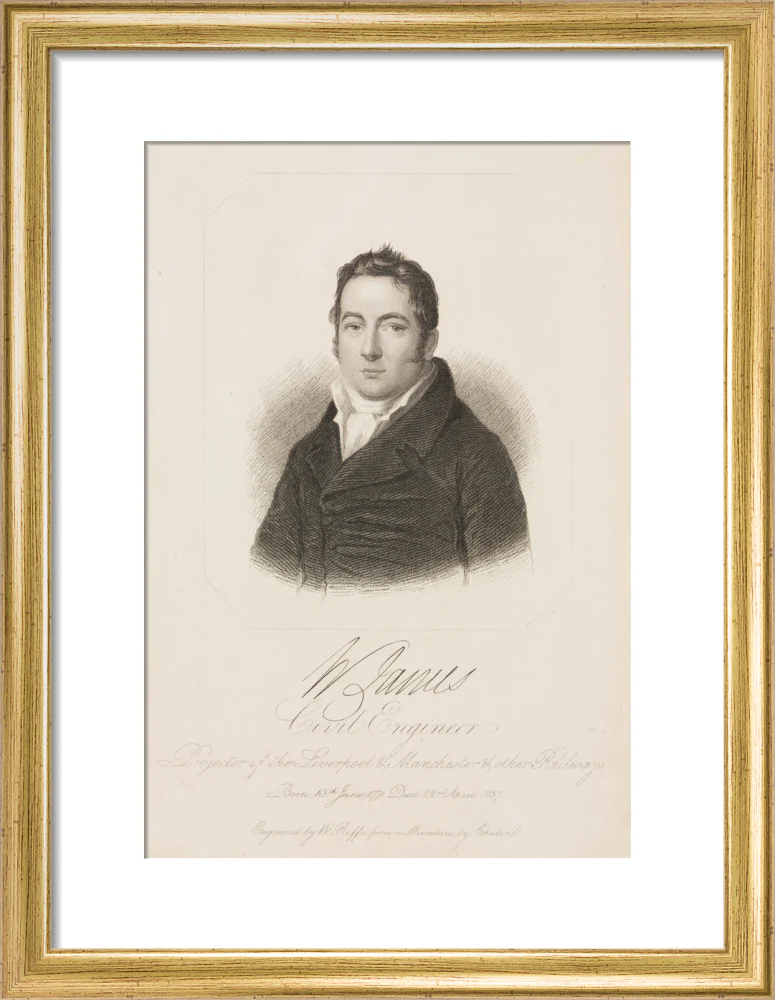 William James, British railway pioneer, c 1800. - Image 10