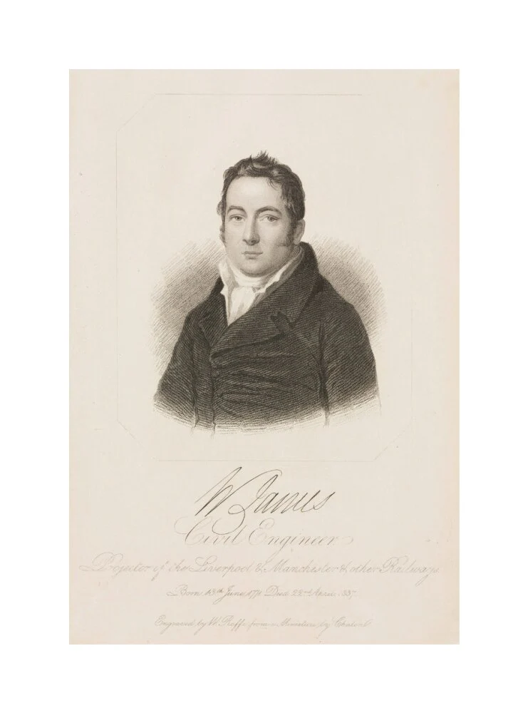 William James, British railway pioneer, c 1800. - Image 28