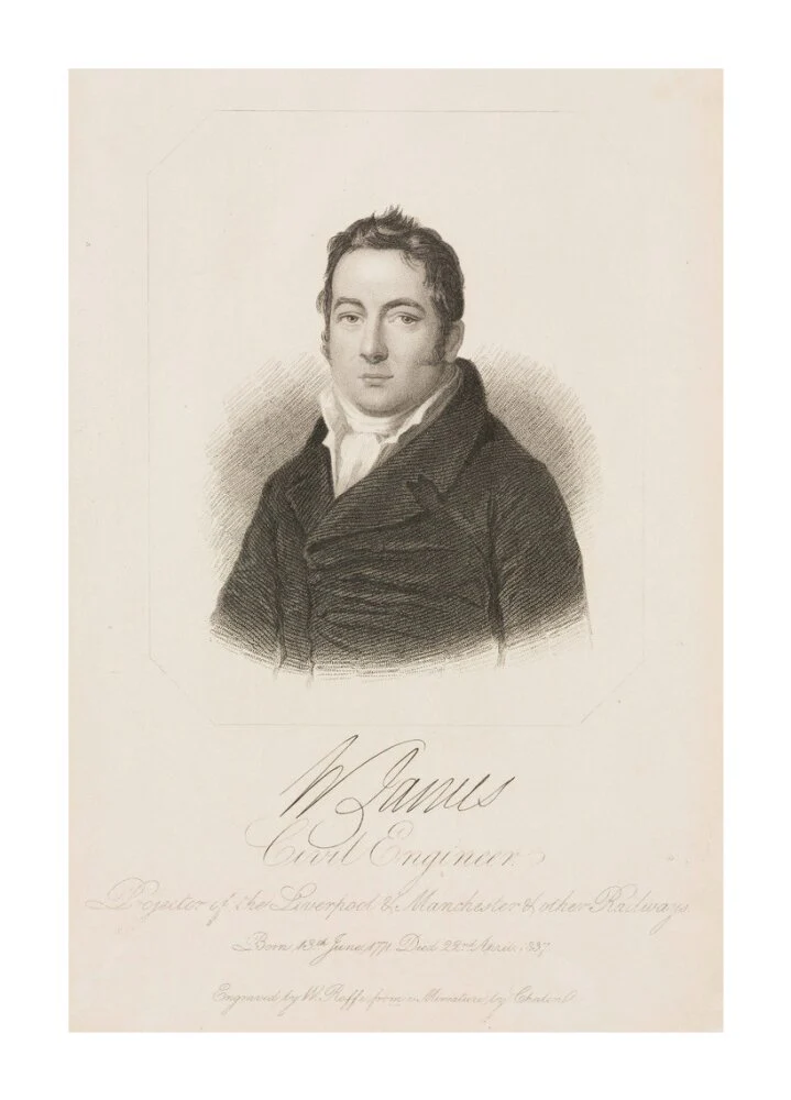 William James, British railway pioneer, c 1800. - Image 30