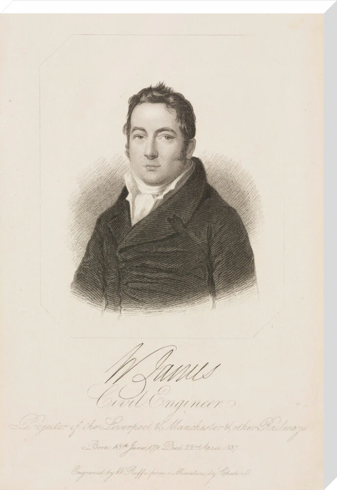 William James, British railway pioneer, c 1800. - Image 34