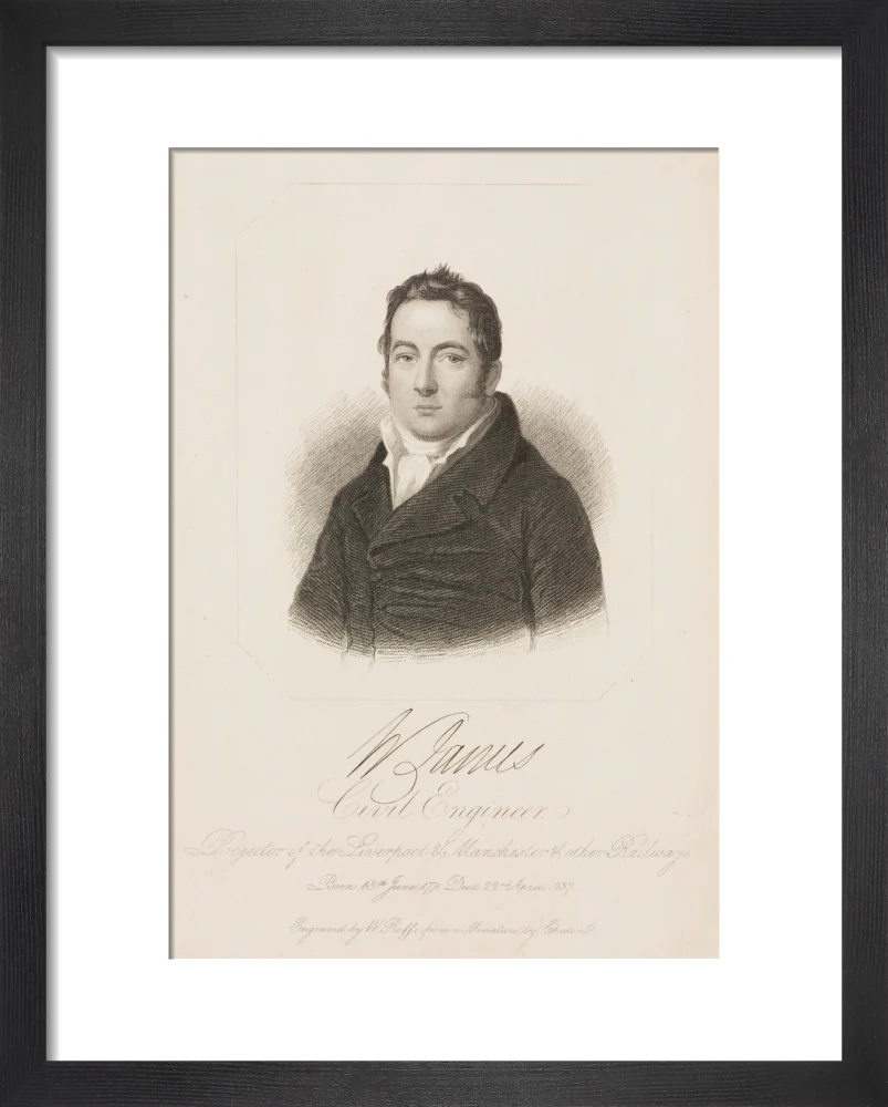 William James, British railway pioneer, c 1800. - Image 36