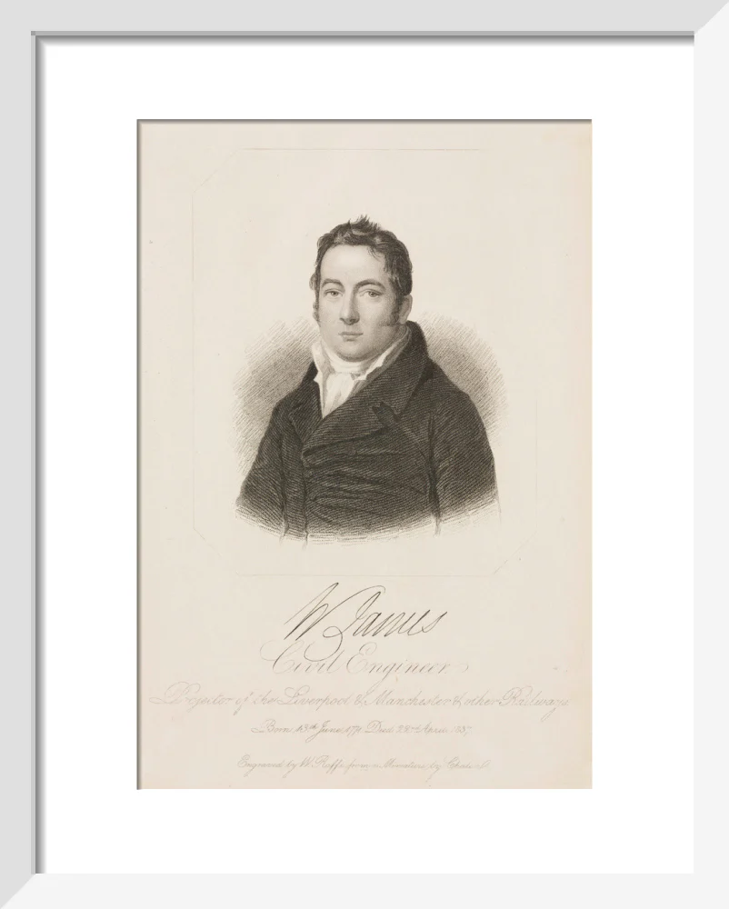 William James, British railway pioneer, c 1800. - Image 4