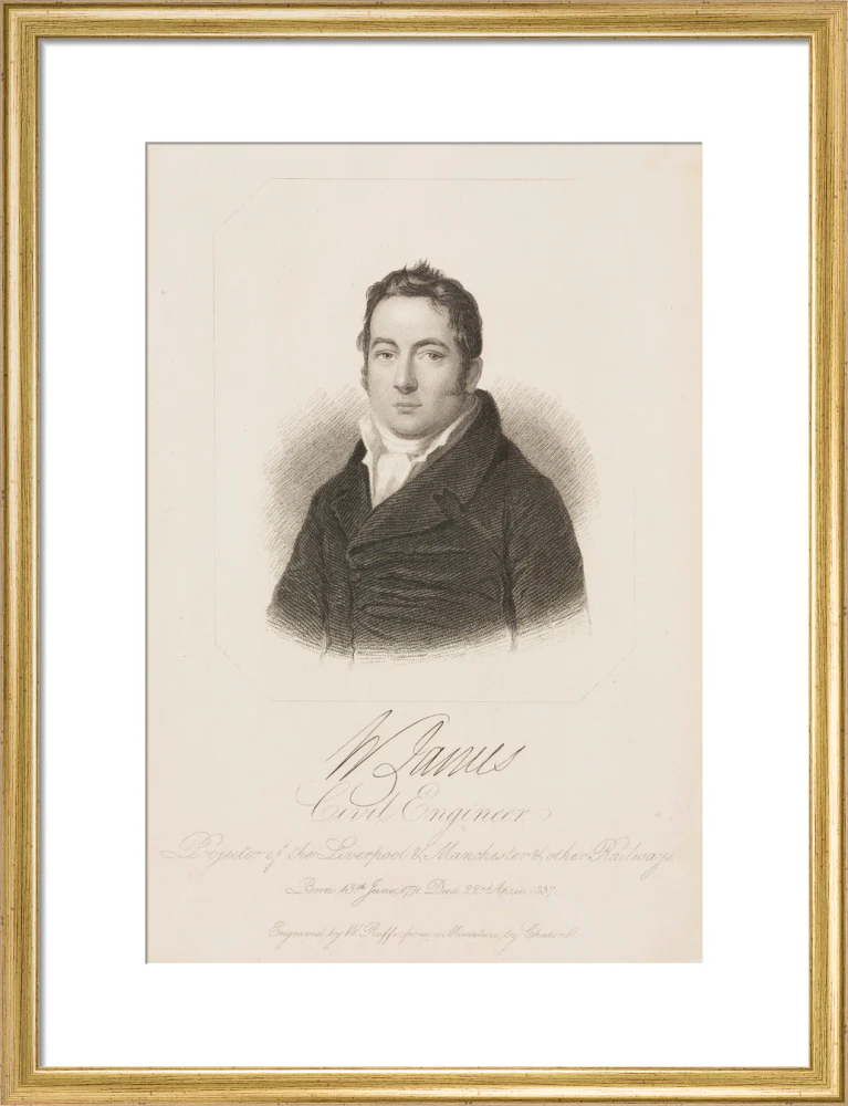 William James, British railway pioneer, c 1800. - Image 48