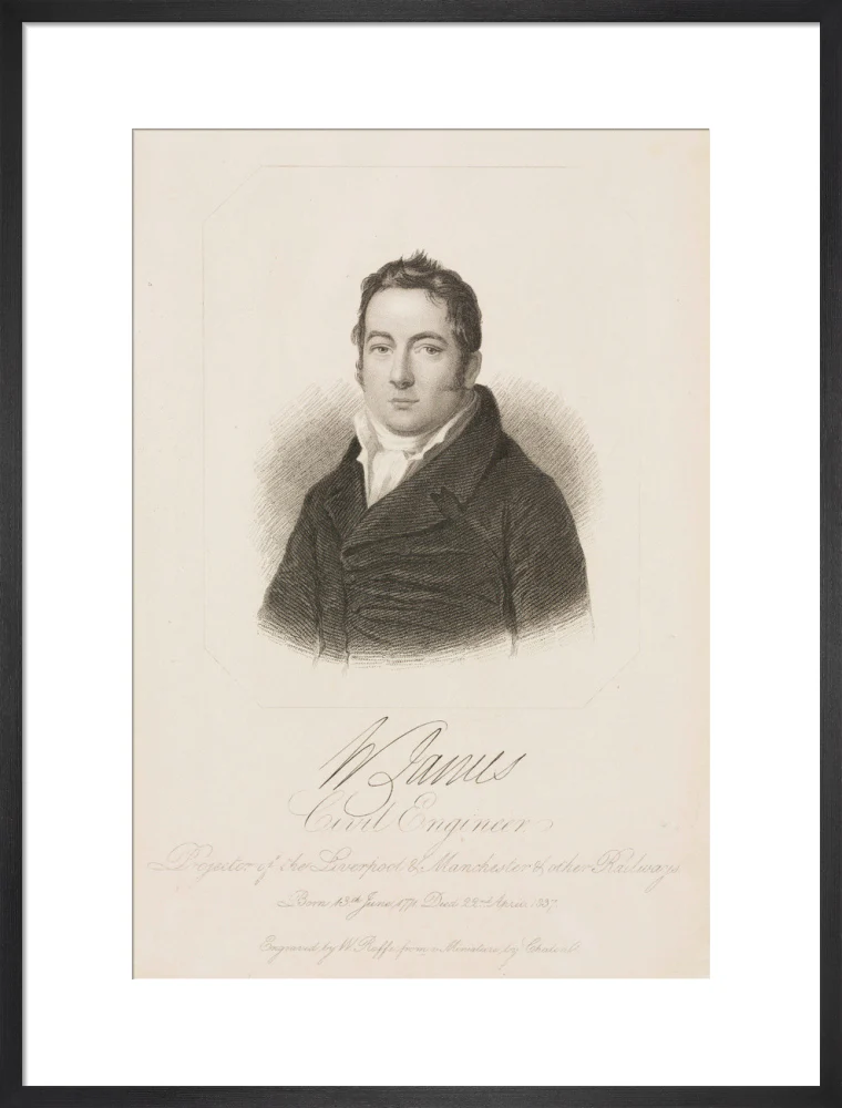 William James, British railway pioneer, c 1800. - Image 51