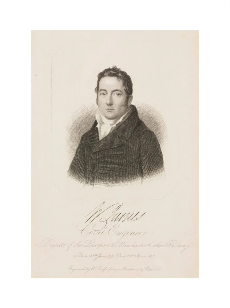 William James, British railway pioneer, c 1800. - Image 55