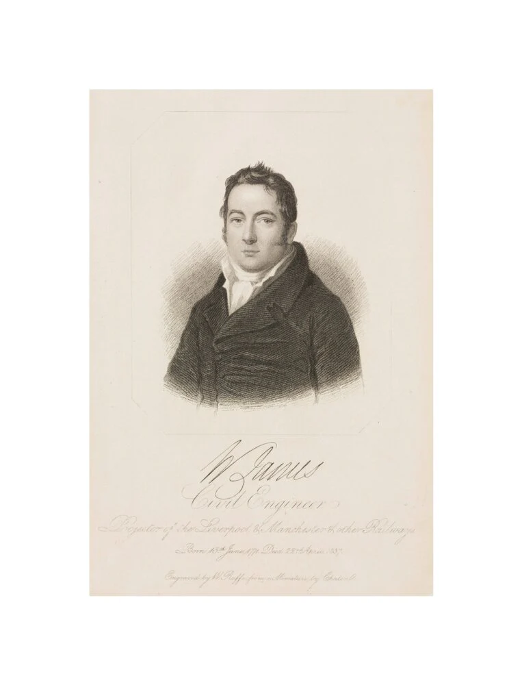 William James, British railway pioneer, c 1800. - Image 60