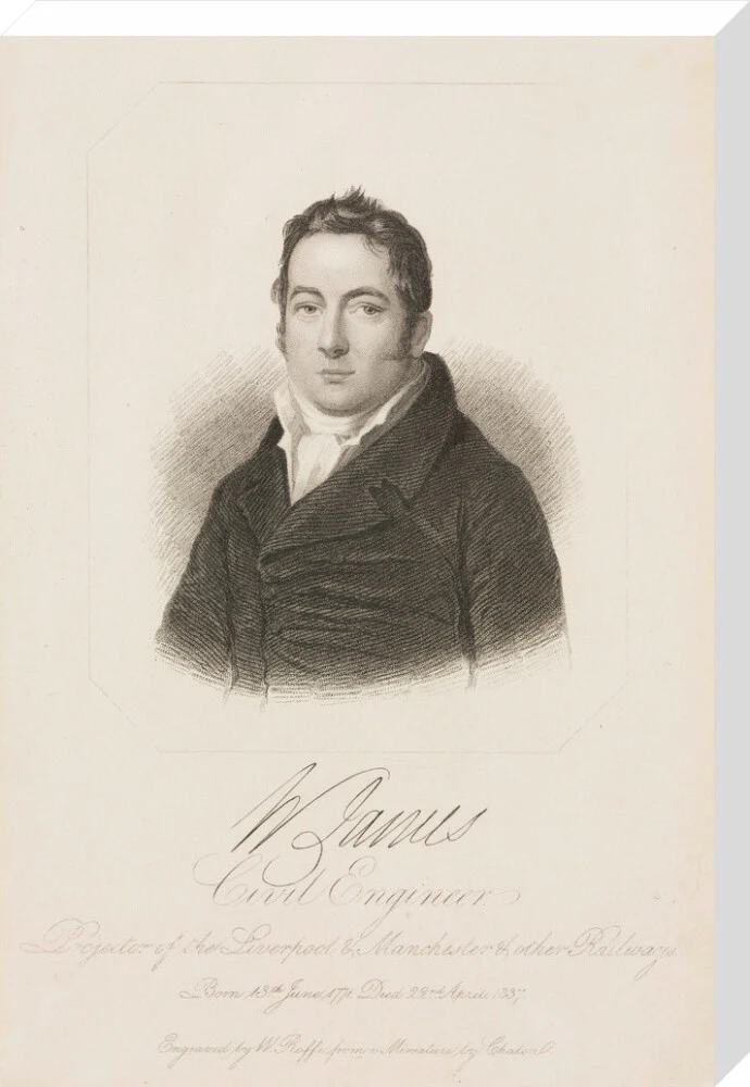 William James, British railway pioneer, c 1800. - Image 66