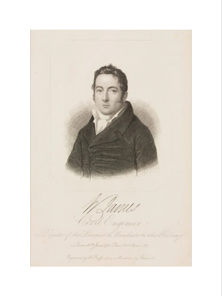William James, British railway pioneer, c 1800. - Image 7