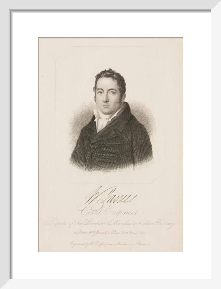 William James, British railway pioneer, c 1800. - Image 9