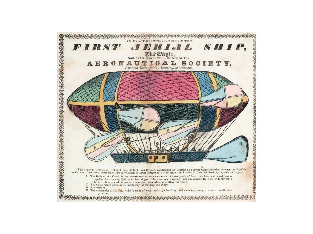 The 'Eagle', the 'First Aerial Ship', 1834. - Image 22