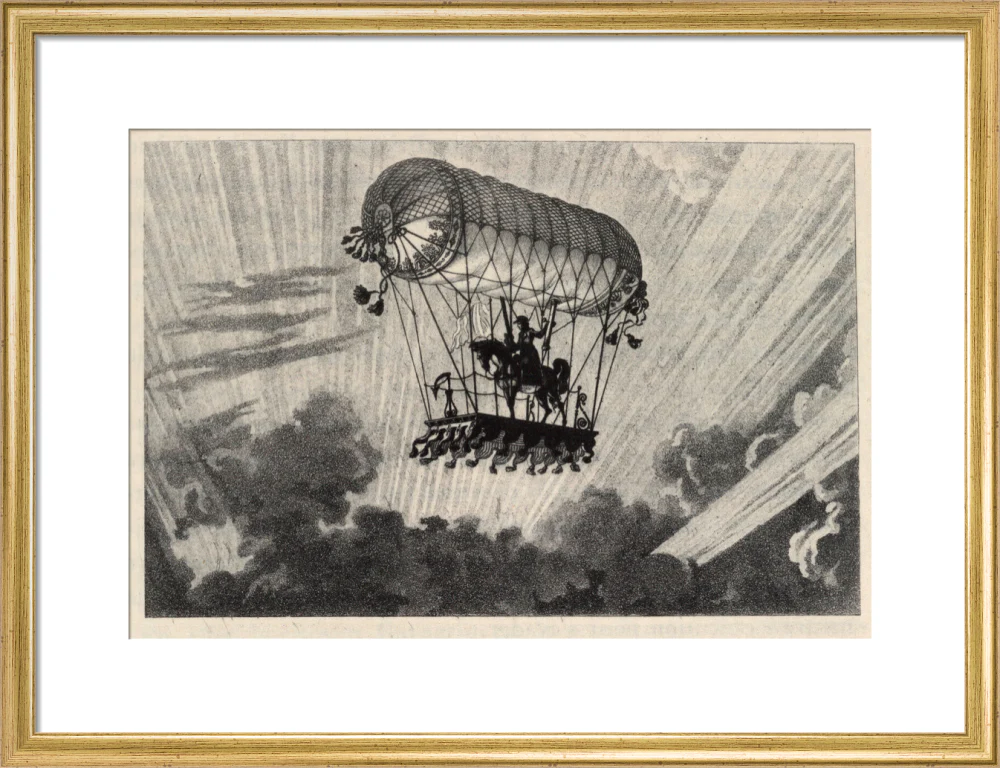 Testu Brisy's equestrian ascension, 1798. - Image 15