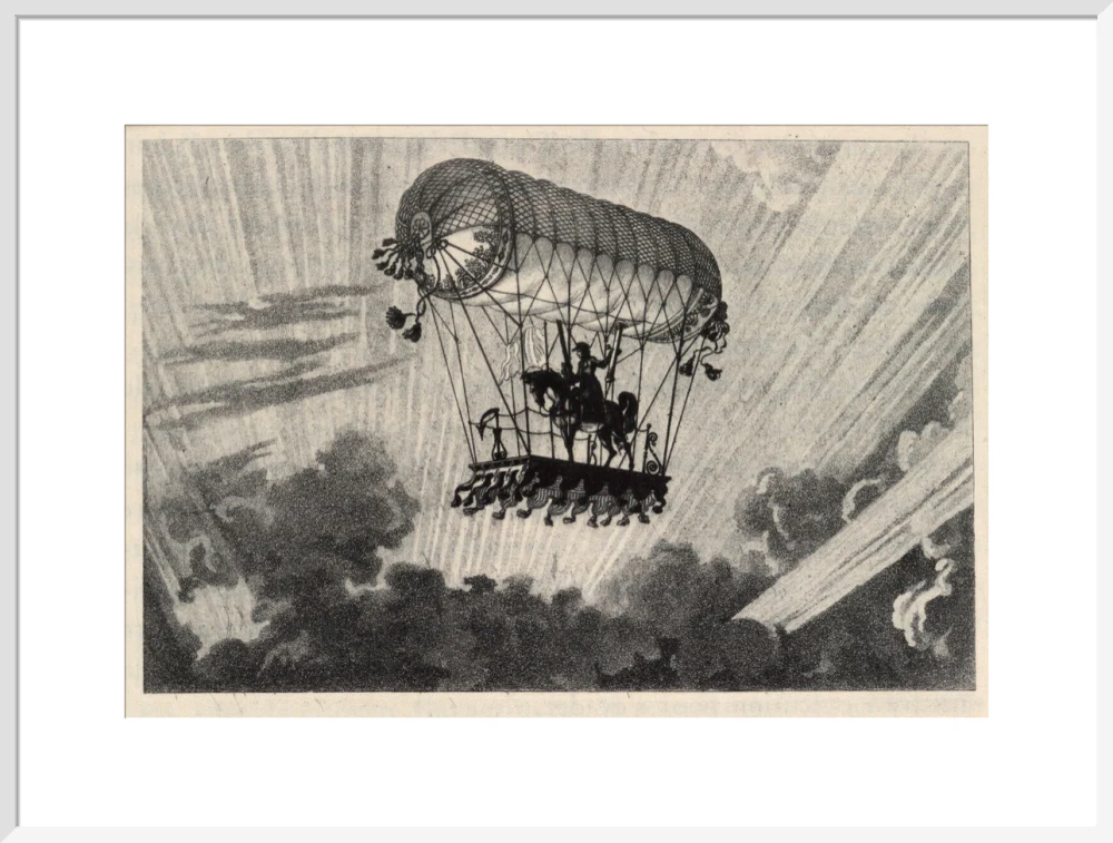 Testu Brisy's equestrian ascension, 1798. - Image 24