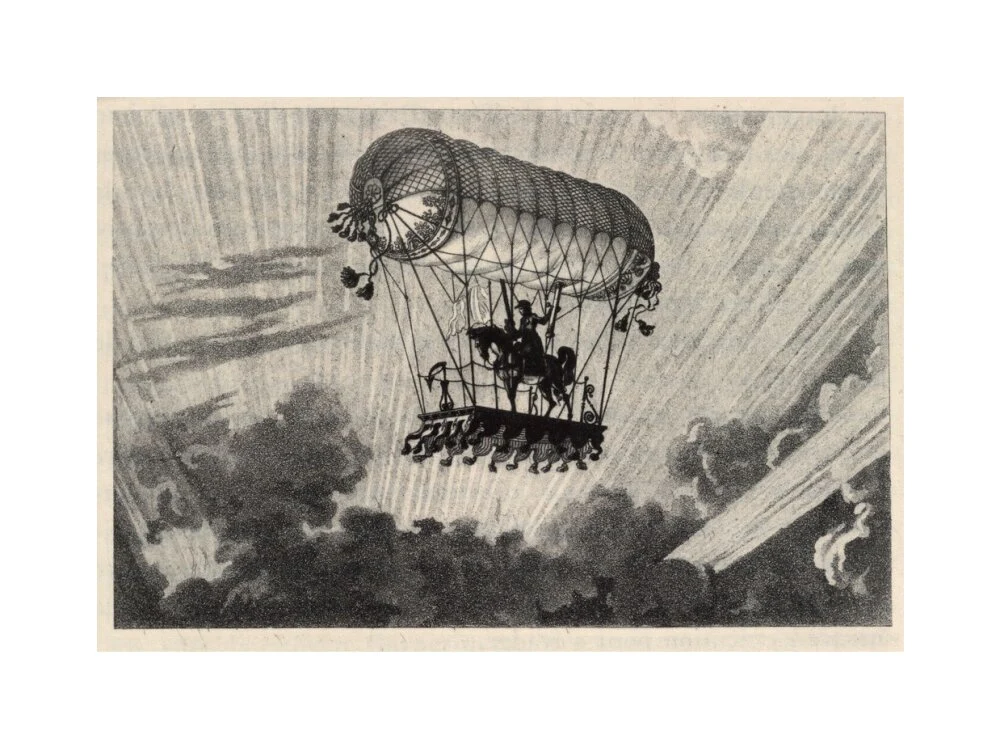 Testu Brisy's equestrian ascension, 1798. - Image 28