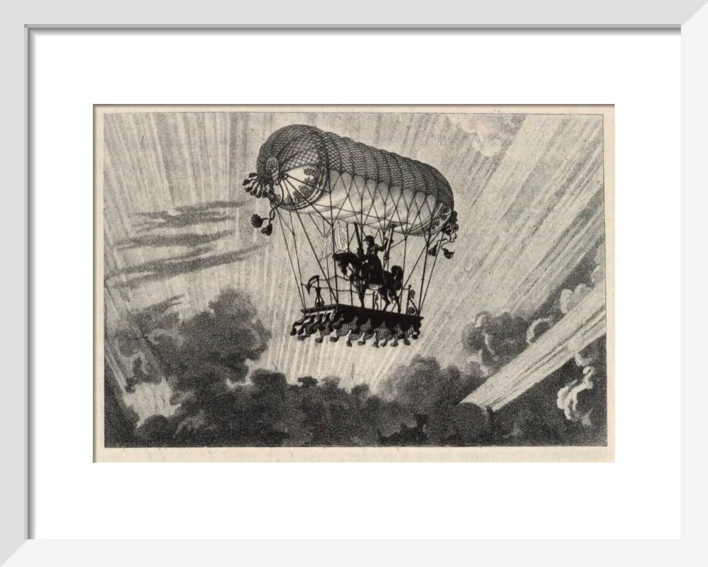 Testu Brisy's equestrian ascension, 1798. - Image 4