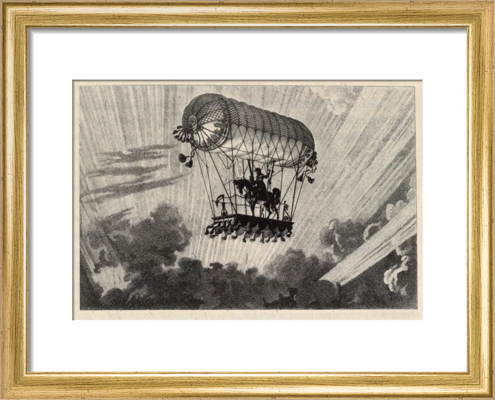 Testu Brisy's equestrian ascension, 1798. - Image 5