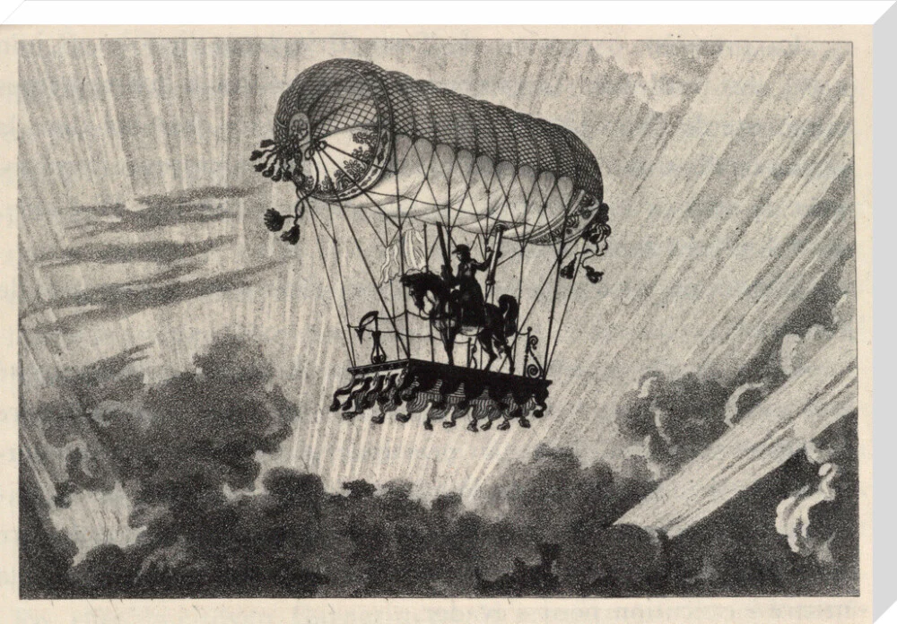 Testu Brisy's equestrian ascension, 1798. - Image 67
