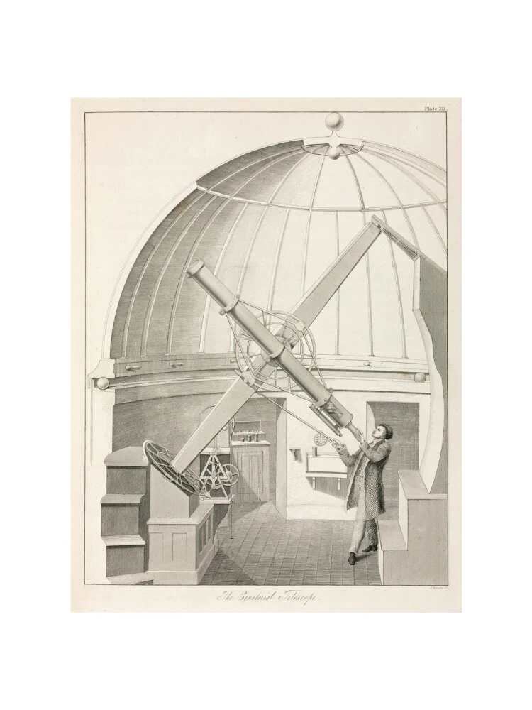 Equatorial telescope, 1851. - Image 17