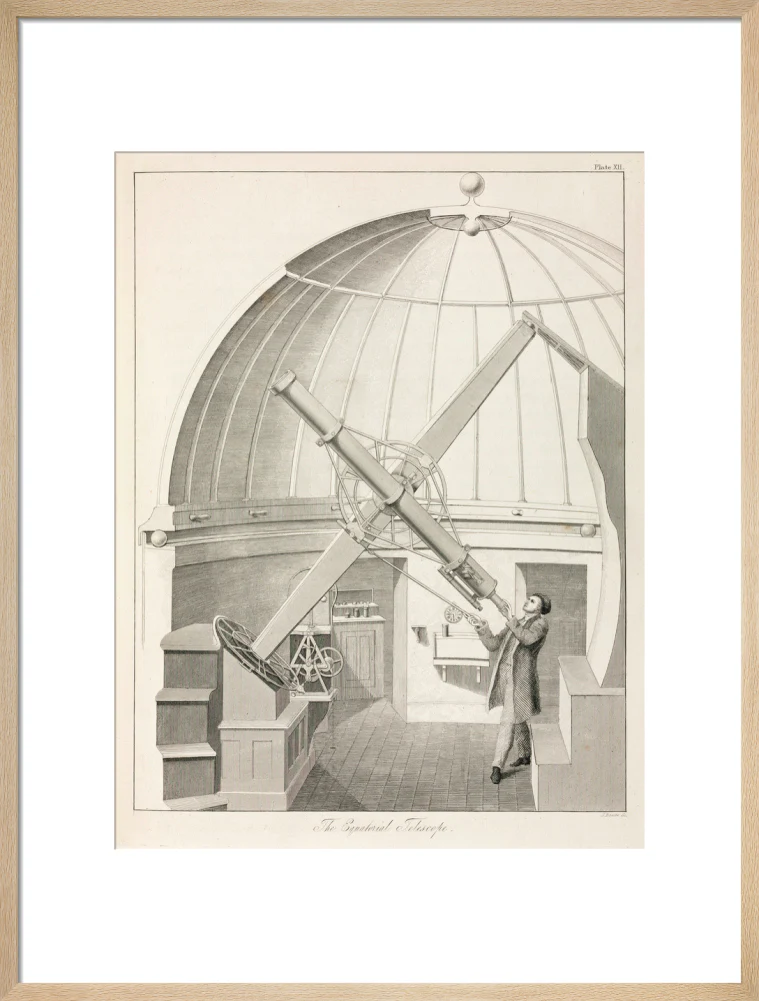 Equatorial telescope, 1851. - Image 21