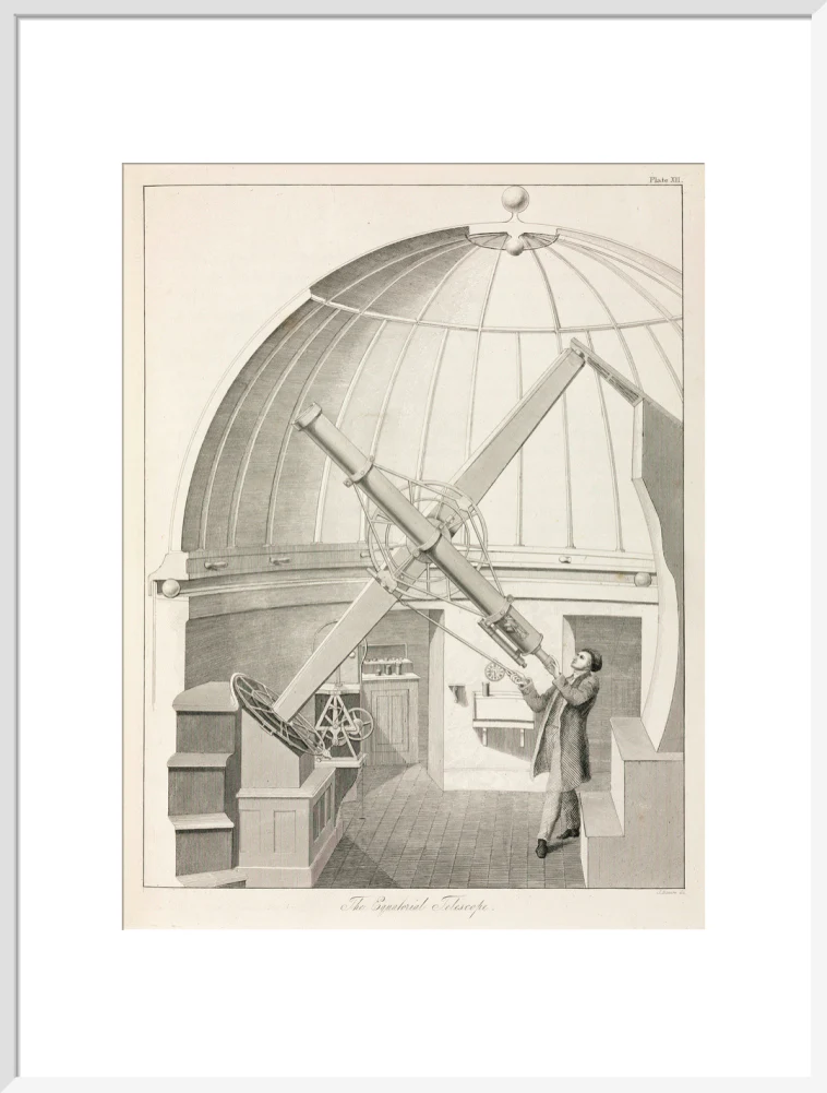 Equatorial telescope, 1851. - Image 24