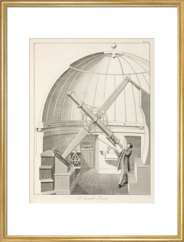 Equatorial telescope, 1851. - Image 53