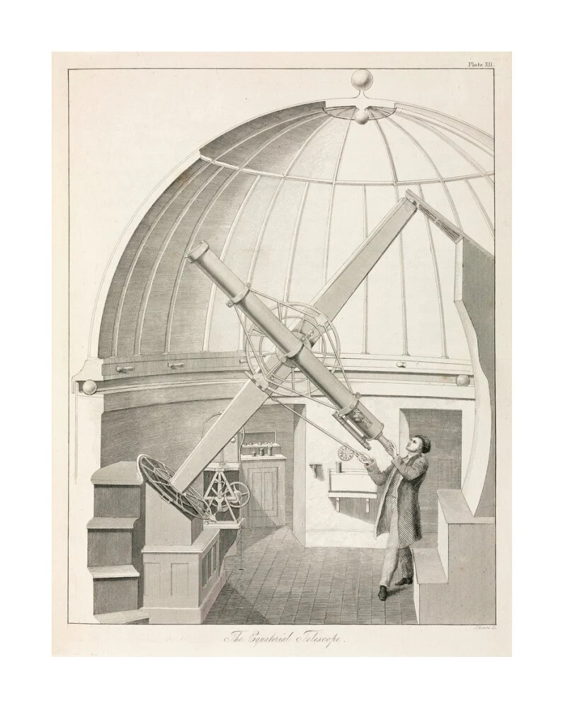 Equatorial telescope, 1851. - Image 62