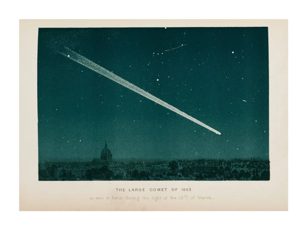 Comet over Paris, 19 March 1843. - Image 30