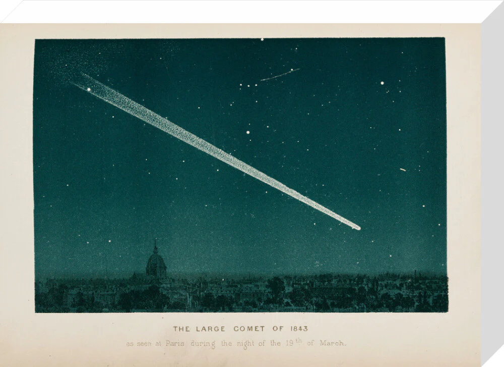 Comet over Paris, 19 March 1843. - Image 32