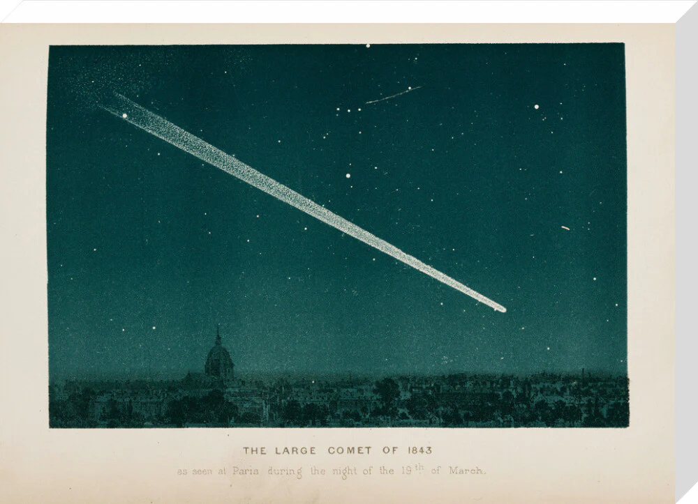 Comet over Paris, 19 March 1843. - Image 33