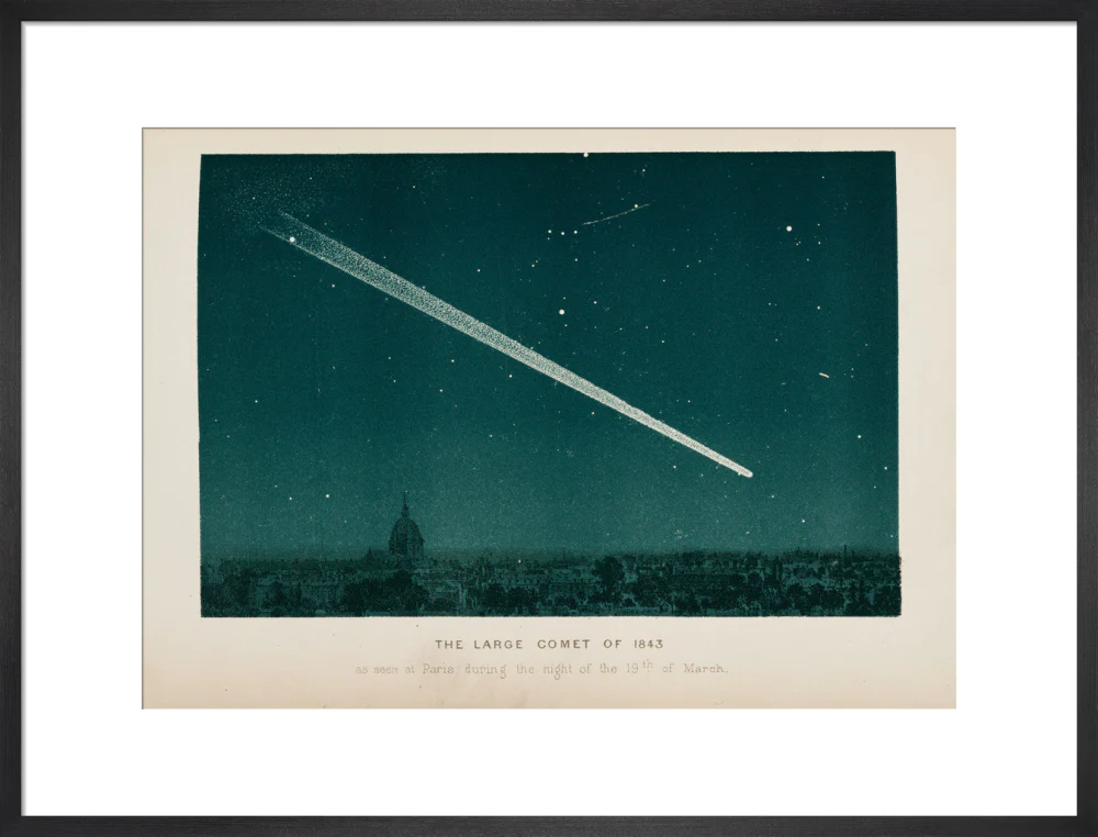 Comet over Paris, 19 March 1843. - Image 51