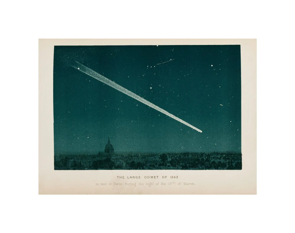 Comet over Paris, 19 March 1843. - Image 60