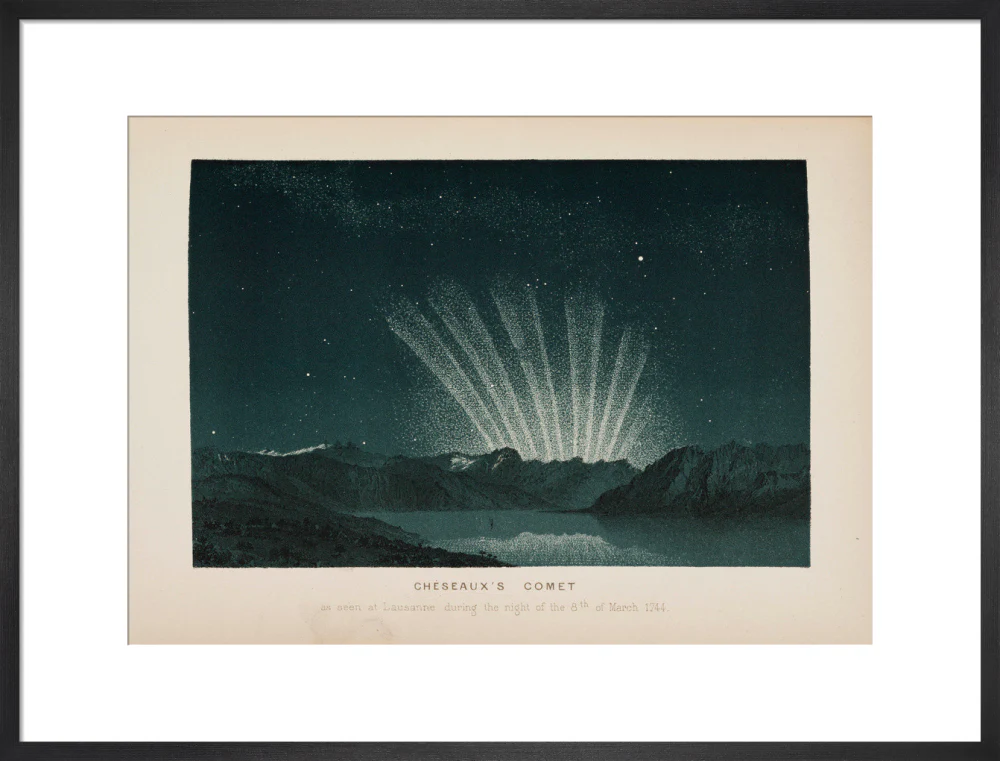 Cheseaux's comet, Lausanne, Switzerland, 8 March 1744. - Image 18