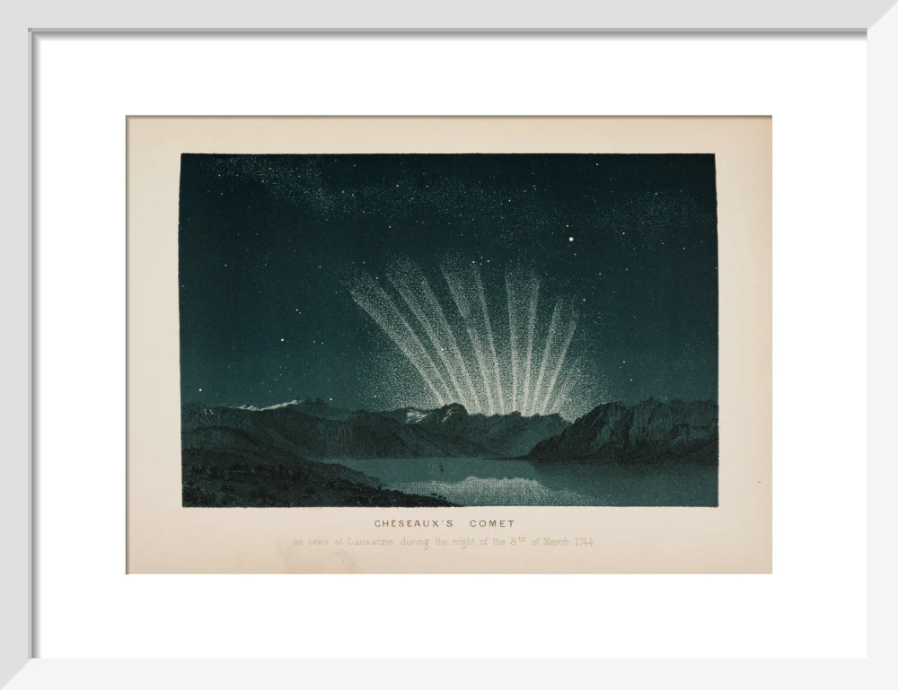 Cheseaux's comet, Lausanne, Switzerland, 8 March 1744. - Image 9