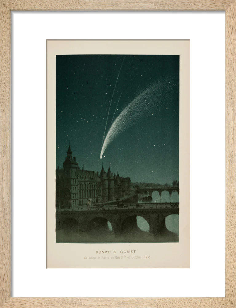'Donati's Comet, as seen at Paris on the 5th of October 1858.' - Image 11