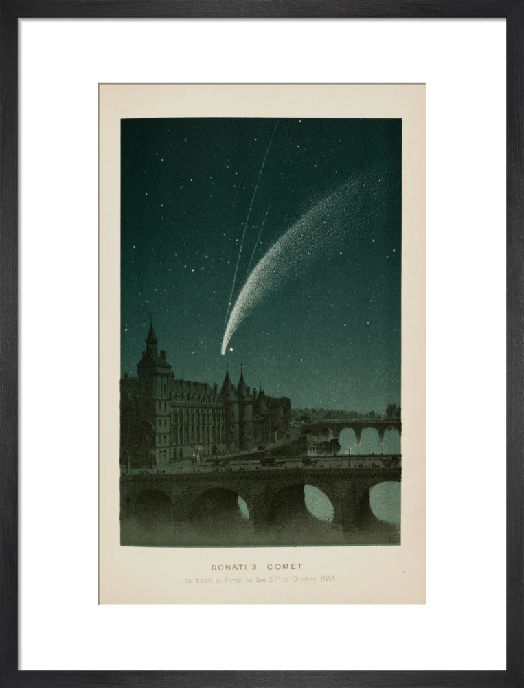 'Donati's Comet, as seen at Paris on the 5th of October 1858.' - Image 13