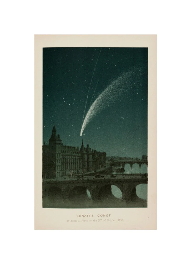'Donati's Comet, as seen at Paris on the 5th of October 1858.' - Image 27