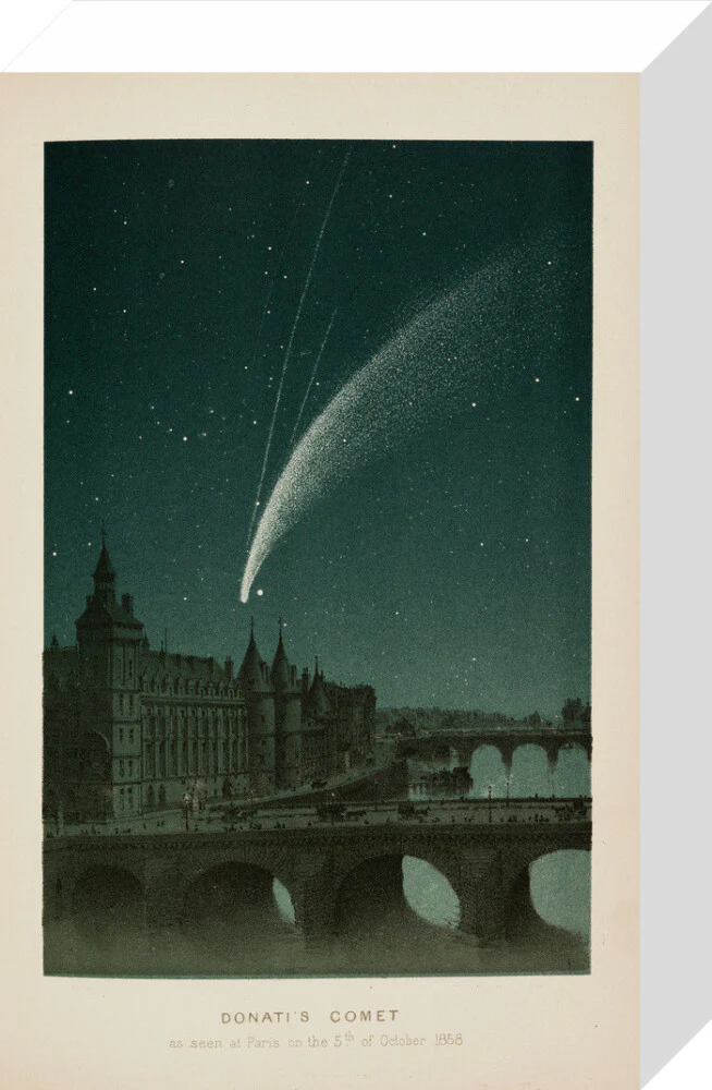 'Donati's Comet, as seen at Paris on the 5th of October 1858.' - Image 31