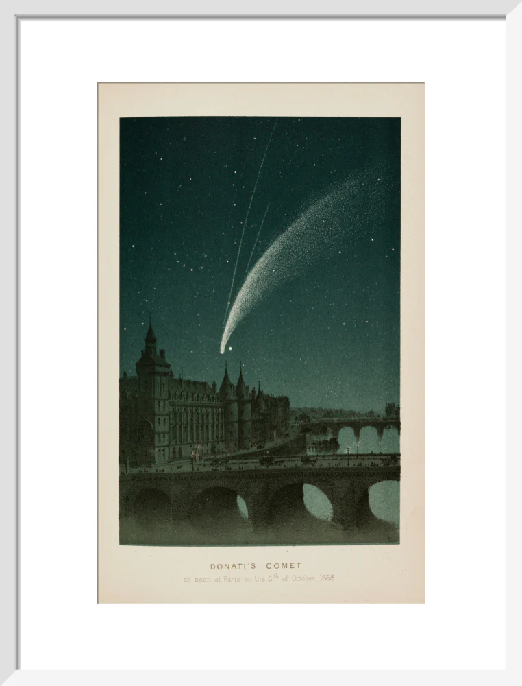 'Donati's Comet, as seen at Paris on the 5th of October 1858.' - Image 47