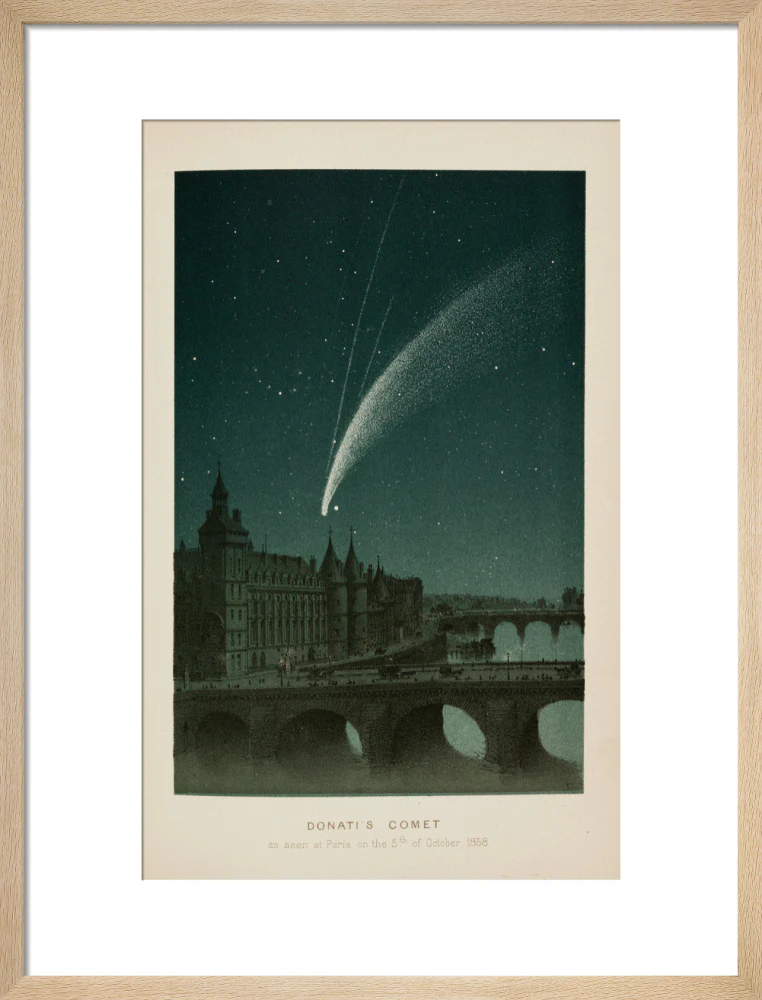 'Donati's Comet, as seen at Paris on the 5th of October 1858.' - Image 49