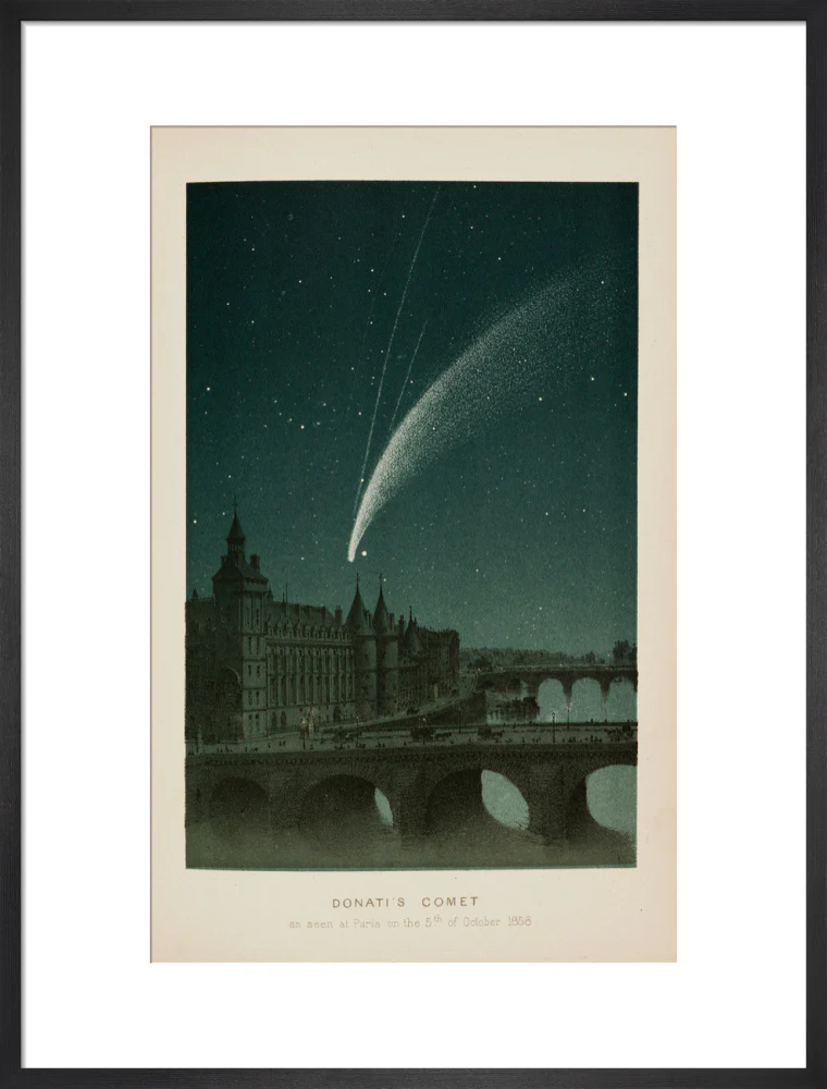 'Donati's Comet, as seen at Paris on the 5th of October 1858.' - Image 51