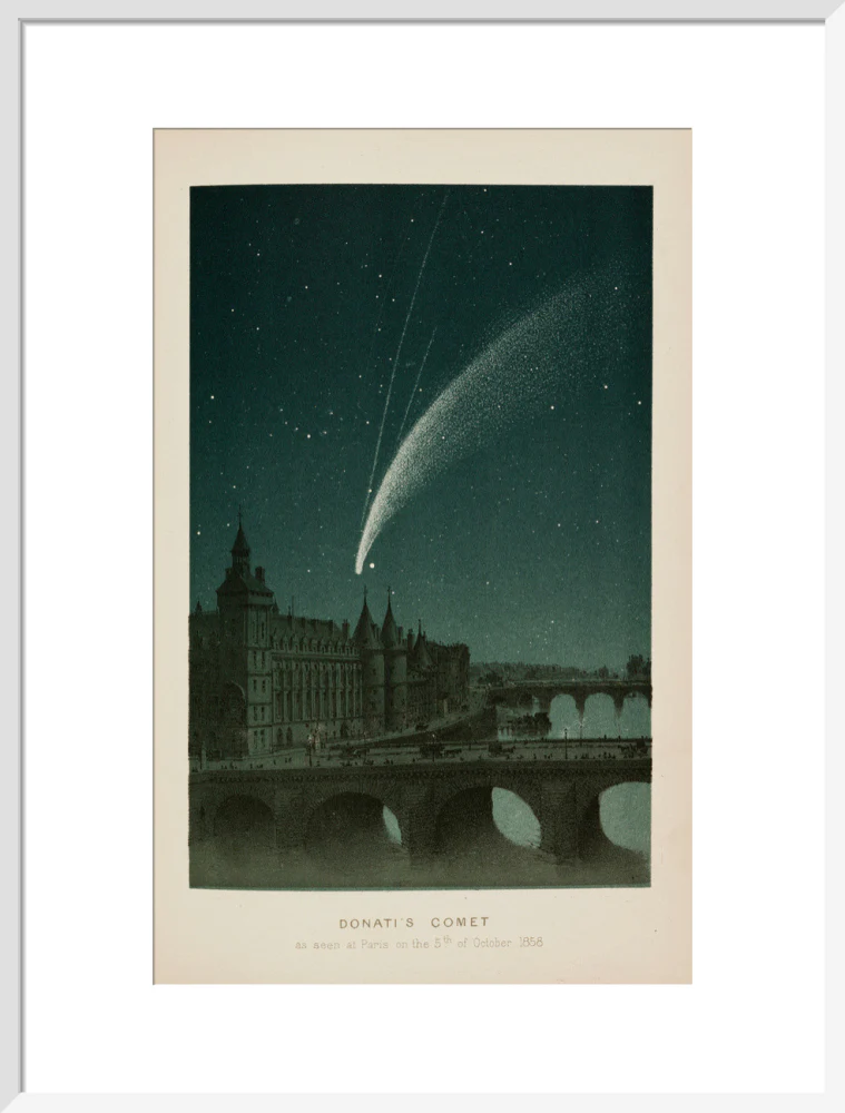 'Donati's Comet, as seen at Paris on the 5th of October 1858.' - Image 52