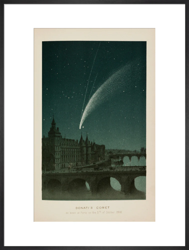 'Donati's Comet, as seen at Paris on the 5th of October 1858.' - Image 56