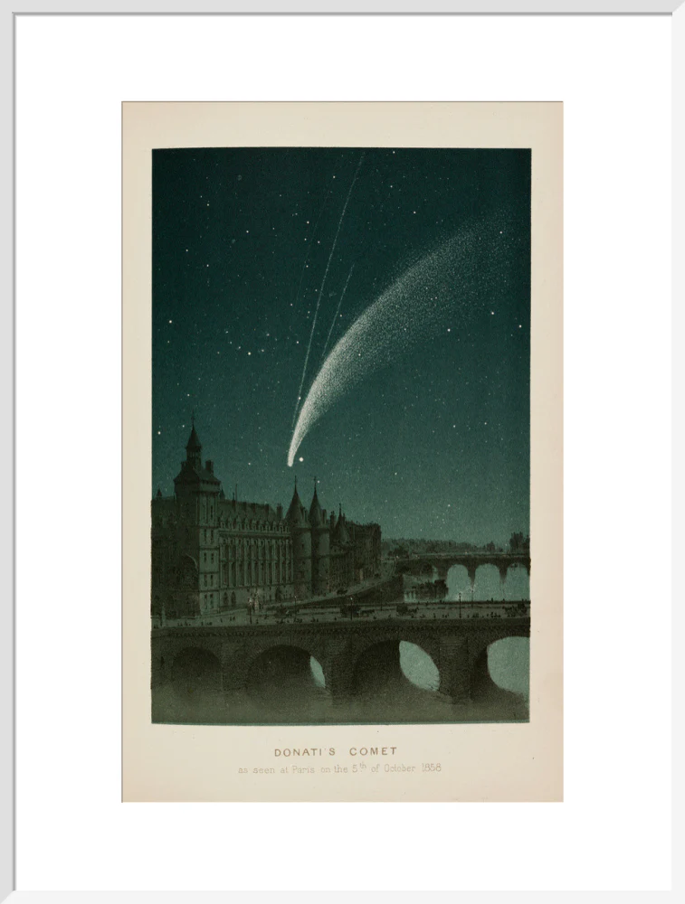 'Donati's Comet, as seen at Paris on the 5th of October 1858.' - Image 57