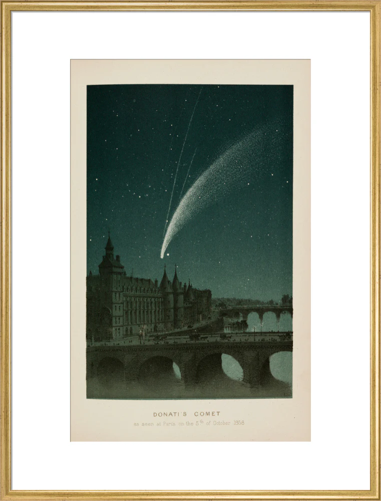'Donati's Comet, as seen at Paris on the 5th of October 1858.' - Image 58